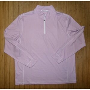 Rorie Whelan Mens‎ Golf 1/4 Zip XXL Pullover Shirt L/S STRIPES NWT